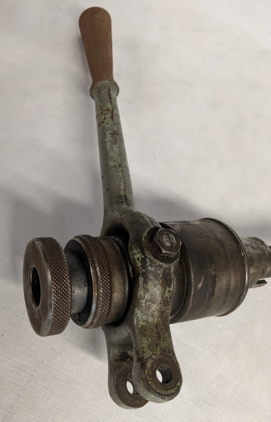 9″ South Bend Lever 3C Collet Closer. Missing Yoke Bracket. Needs Restoration