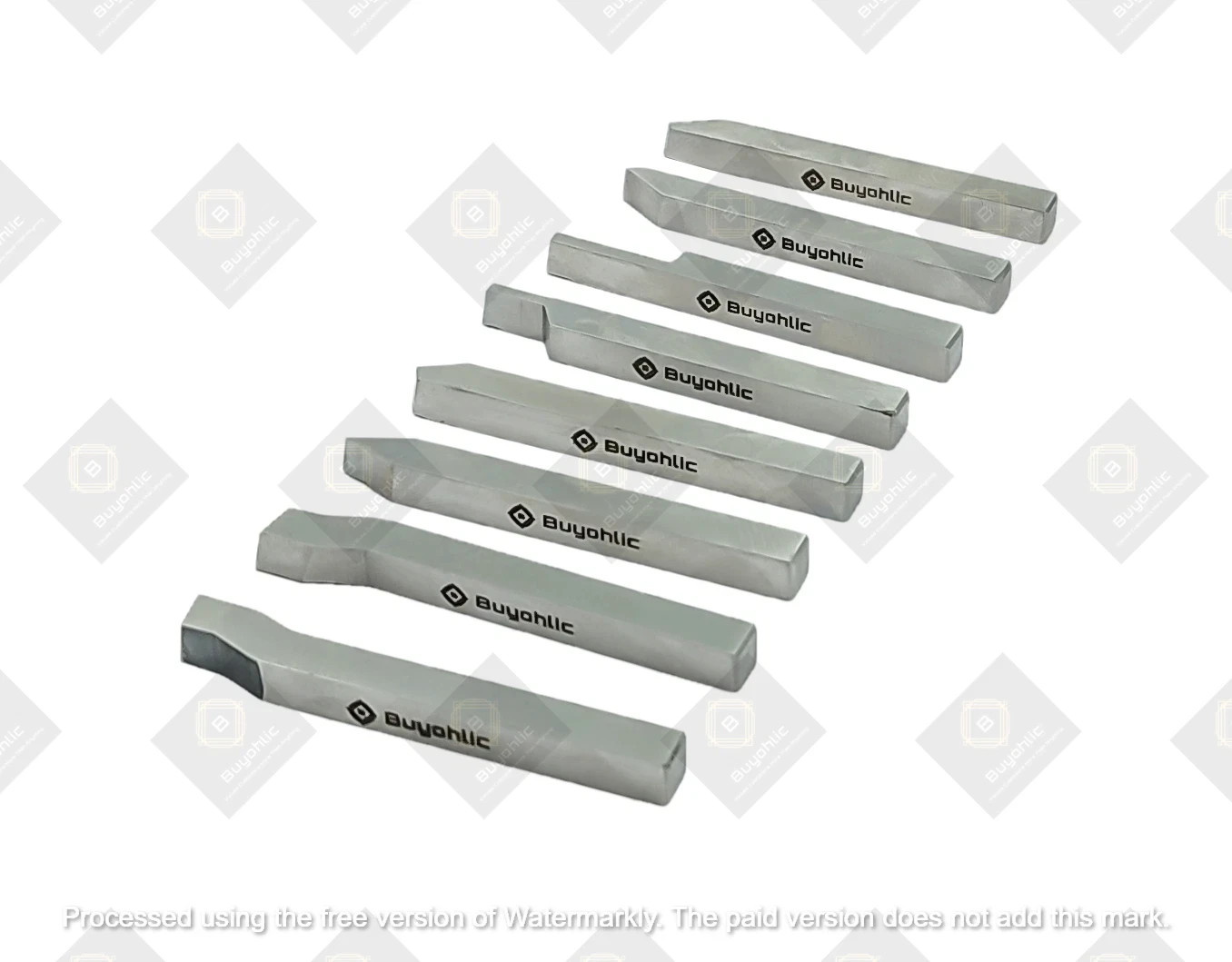 HSS M2 Grade Lathe Form Tool Set-Hard & Ground -Turning, Threading Machine