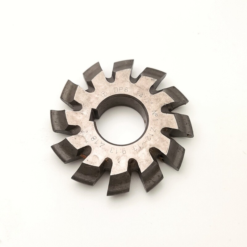 DP6 14-1/2 Degree 14.5°#1-8 Involute Gear Cutters Bore 27mm Gear Cutter 8pcs/set