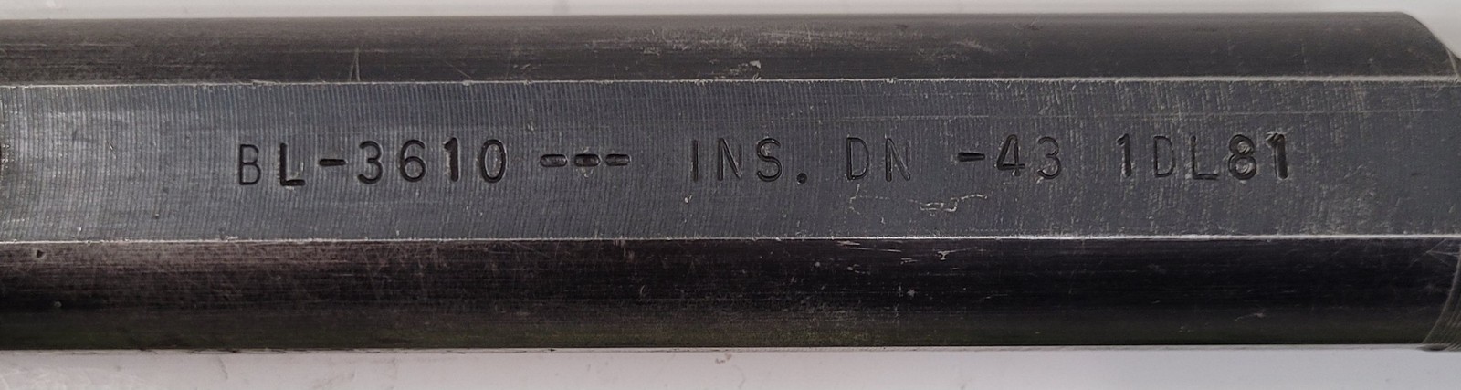 KENNAMETAL BL-3610 INDEXABLE INSERT BORING BAR – 1.25″ SHANK
