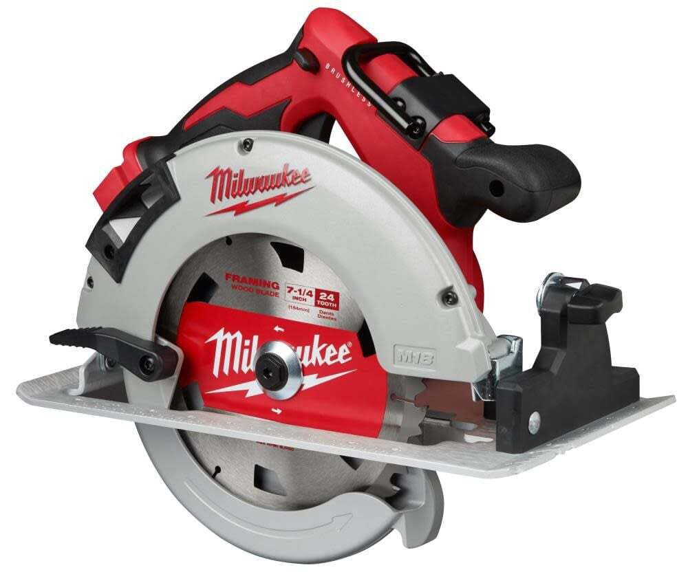 Milwaukee M18 7-1/4Inch Circular Saw Brushless Certified Refurbished (Bare Tool)