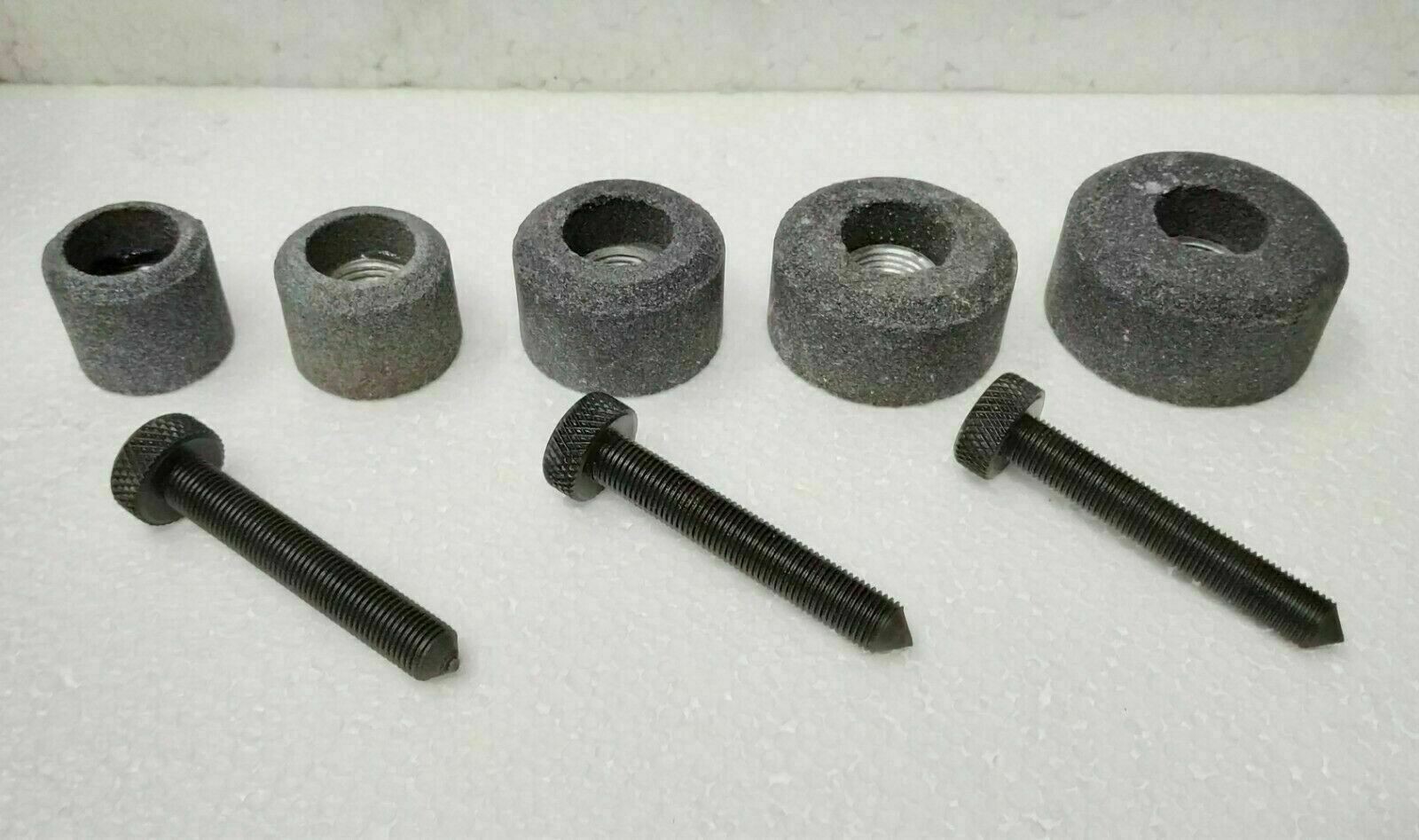 SIOUX STYLE VALVE SEAT GRINDER STONES 11/16″ + 3 Diamond Dressers 3/8 UNF Thread