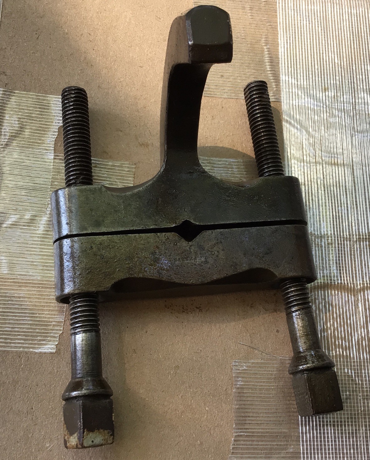 Clamp Gear Cutting, Lathe Dog, 2.75” Center To Center On Screws,