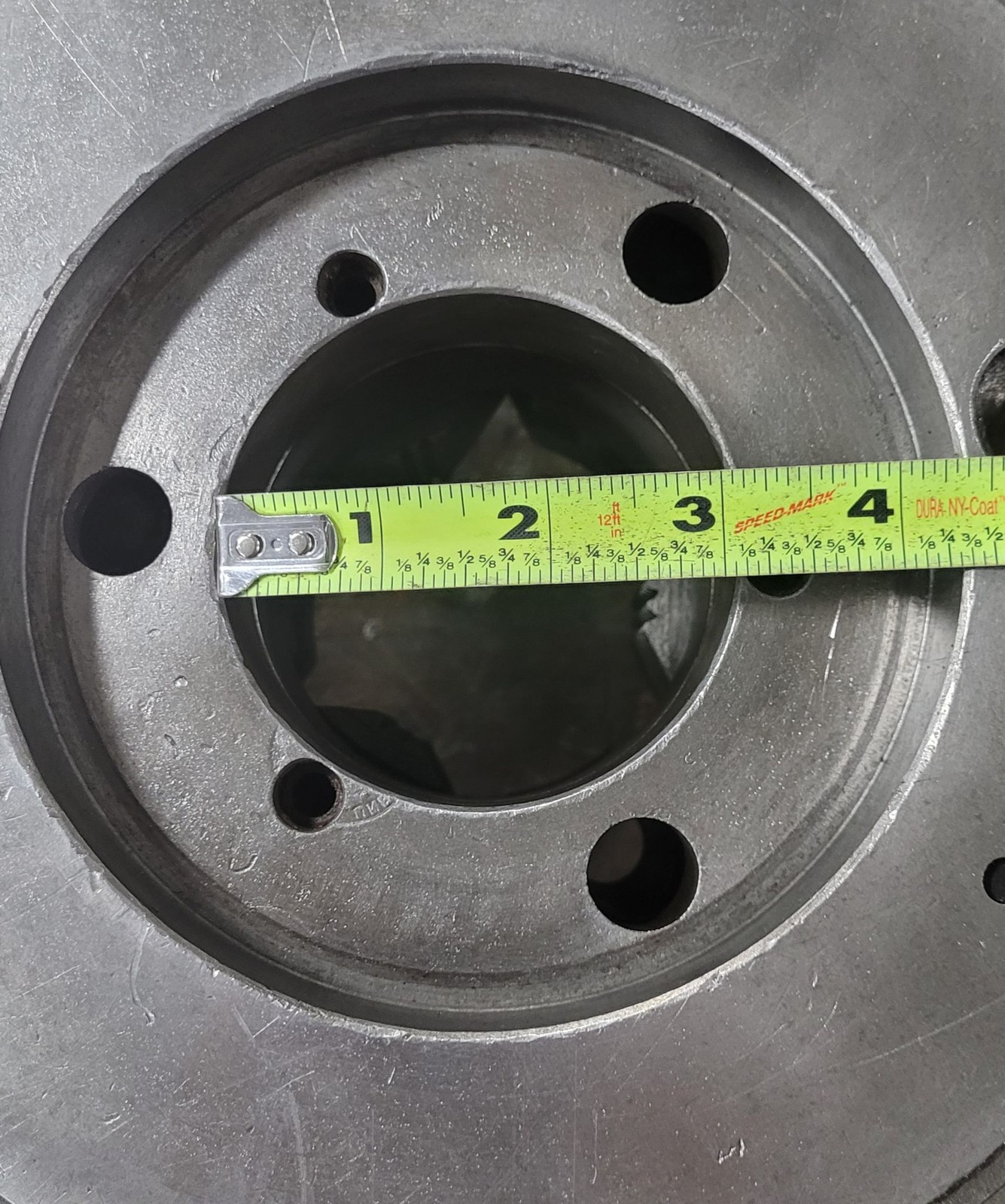 12in Cushman Lathe Chuck – 3 Jaws A1-8 Back