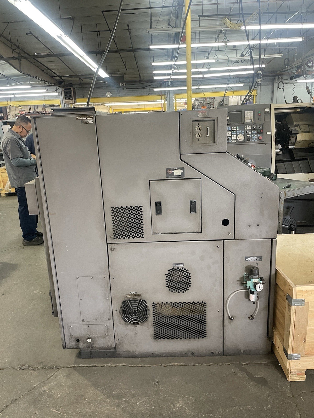 Hardinge Super Precision CNC Lathe, model CS-GT, with GE FANUC Series O-T