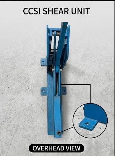 CCSI Heavy-Duty Manual Lever Sheet Metal Shear
