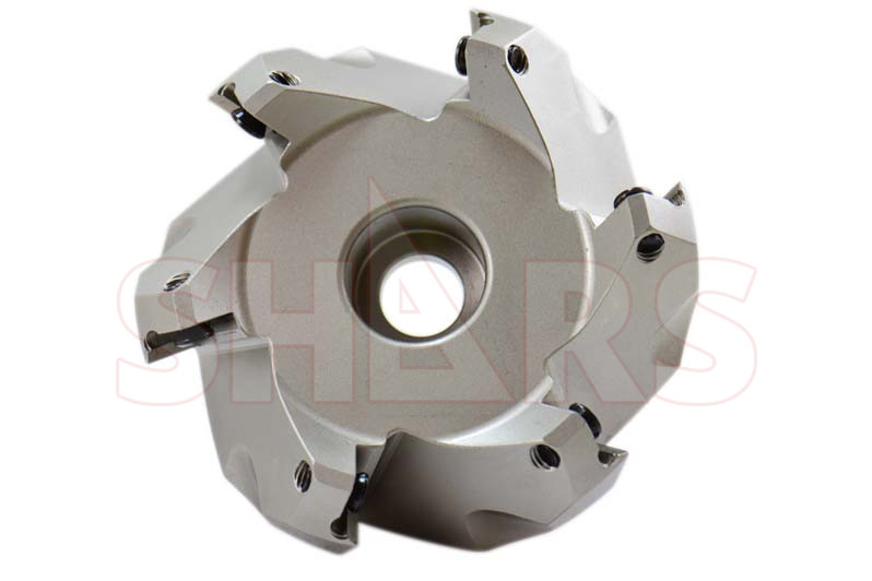 CNC 3″ 45° Indexable Face Mill SEHT 43 Insert 6FL W/Certificate P[