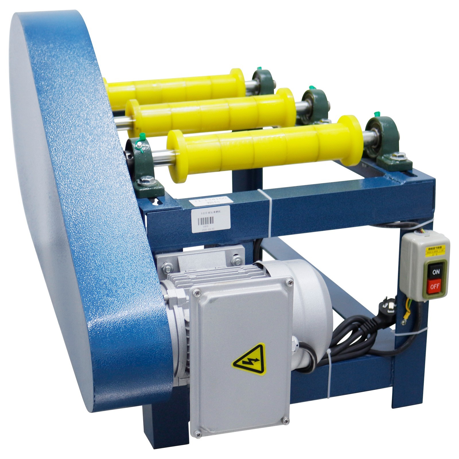 Lab Horizontal Ball Mill 5L*2 Ceramic Jar Glaze Dry / Wet Grinding Machine 220V