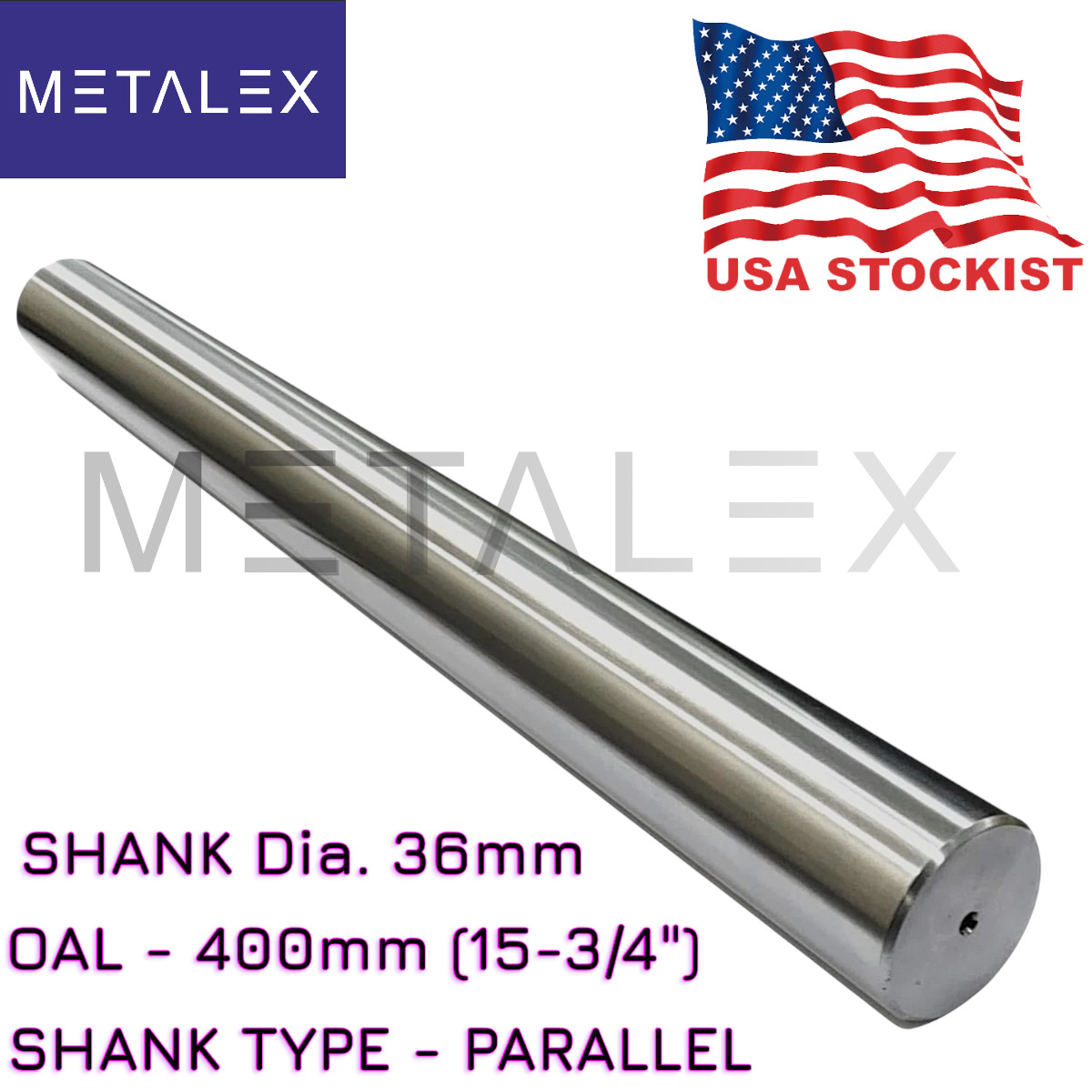 #1 USA Parallel Lathe Alignment Test Bar 400mm Inspection Mandrel Align Lathe