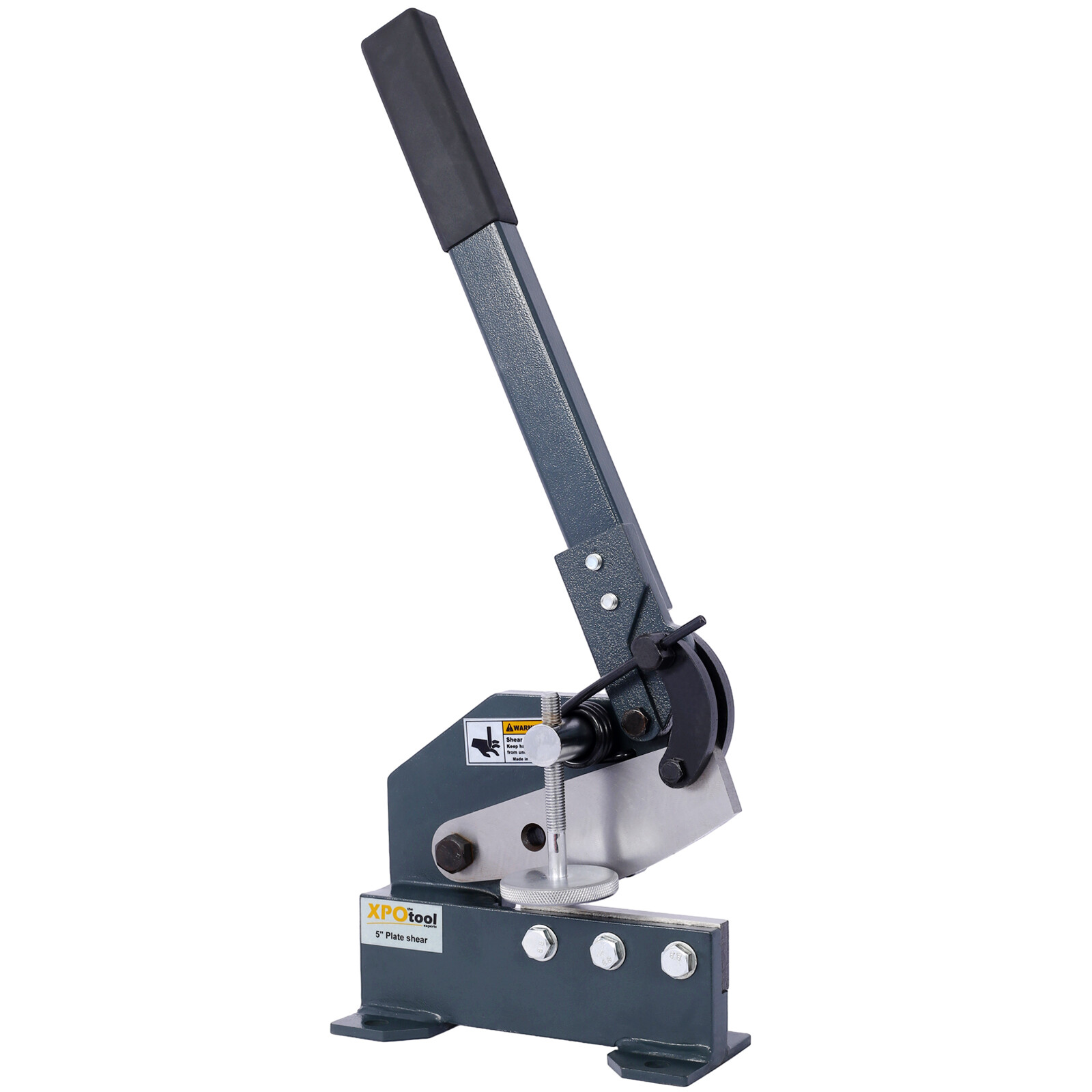 5 Inch Sheet Metal Plate Shear Solid Steel Frame Mounting Type for Cutting Sheet