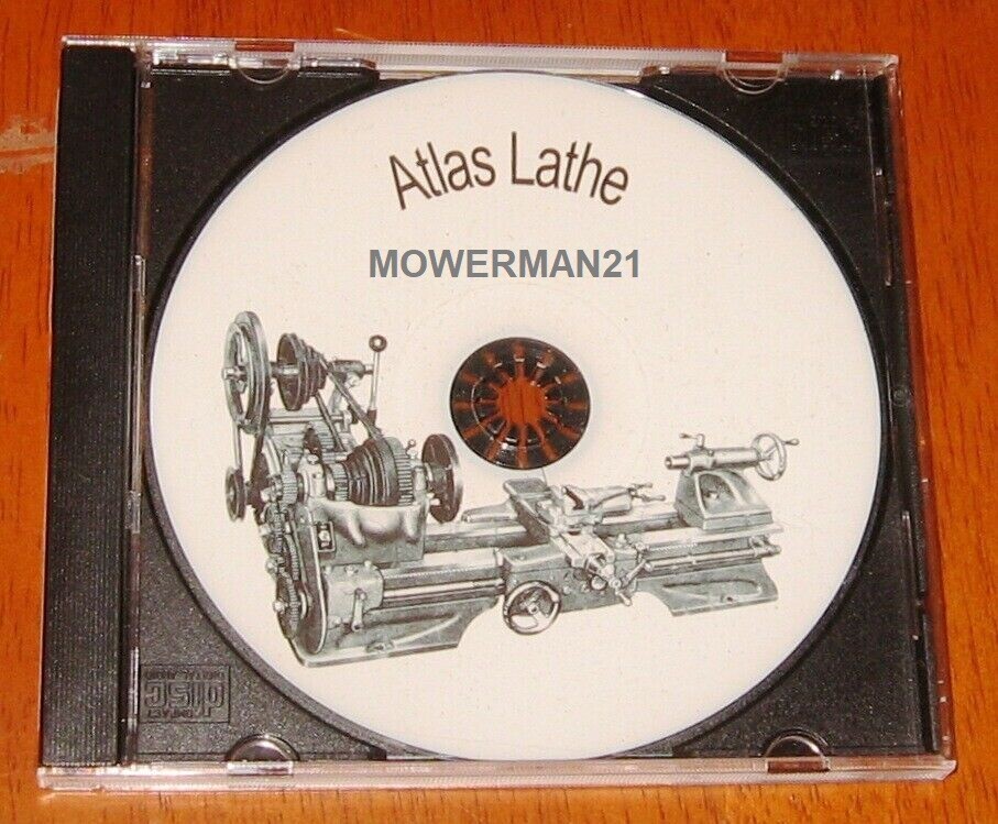 NEW ATLAS LATHE 2x FELT-WIPERS-WASHERS- 20W OIL- CD-FULL MAINT.KIT FAST SHIP