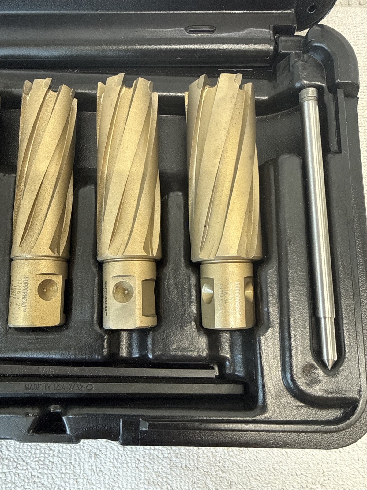 Hougen 18002 Copperhead™ Carbide Annular Cutter Kit – Fractional