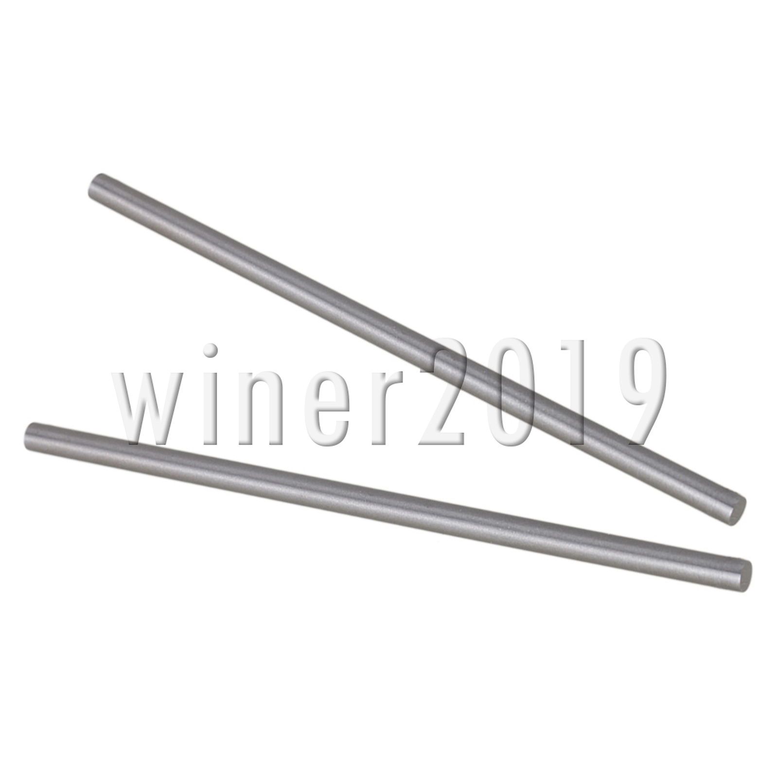Silver High Speed Steel HSS Lathe Bar Round Rod 4mm Dia 100mm Length Pack of 30