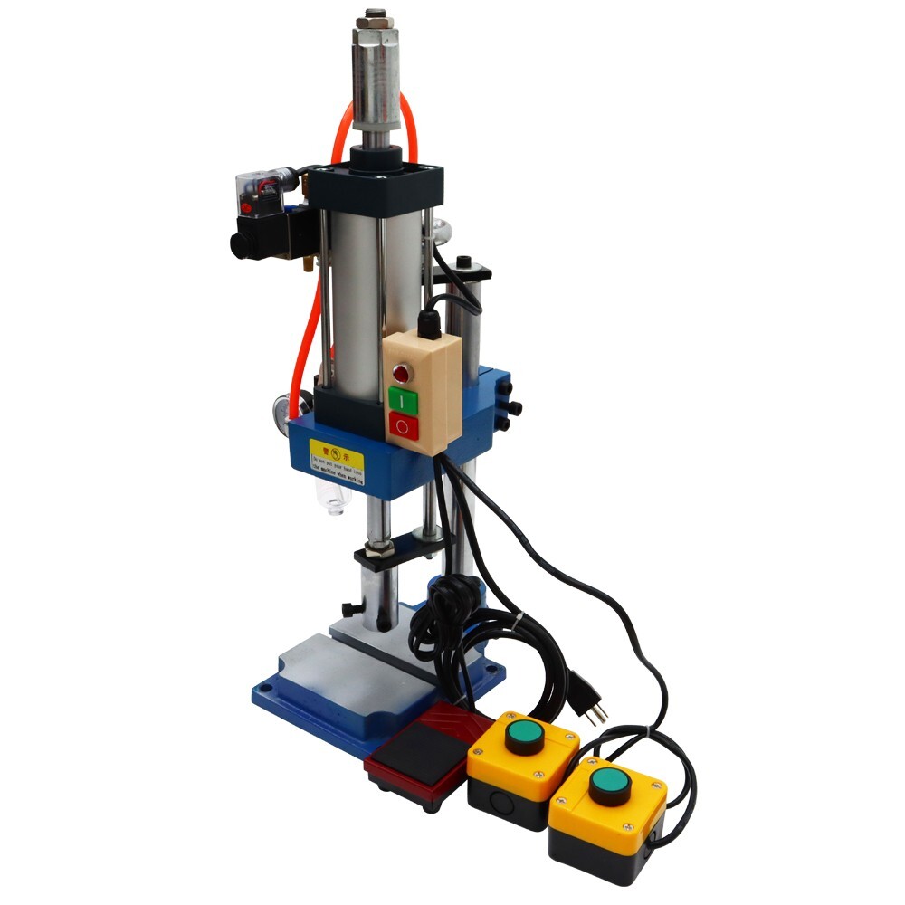 440lb/200kg Pneumatic Punch Machine for Metal Hole 2″-4″ Stroke Press Equipment