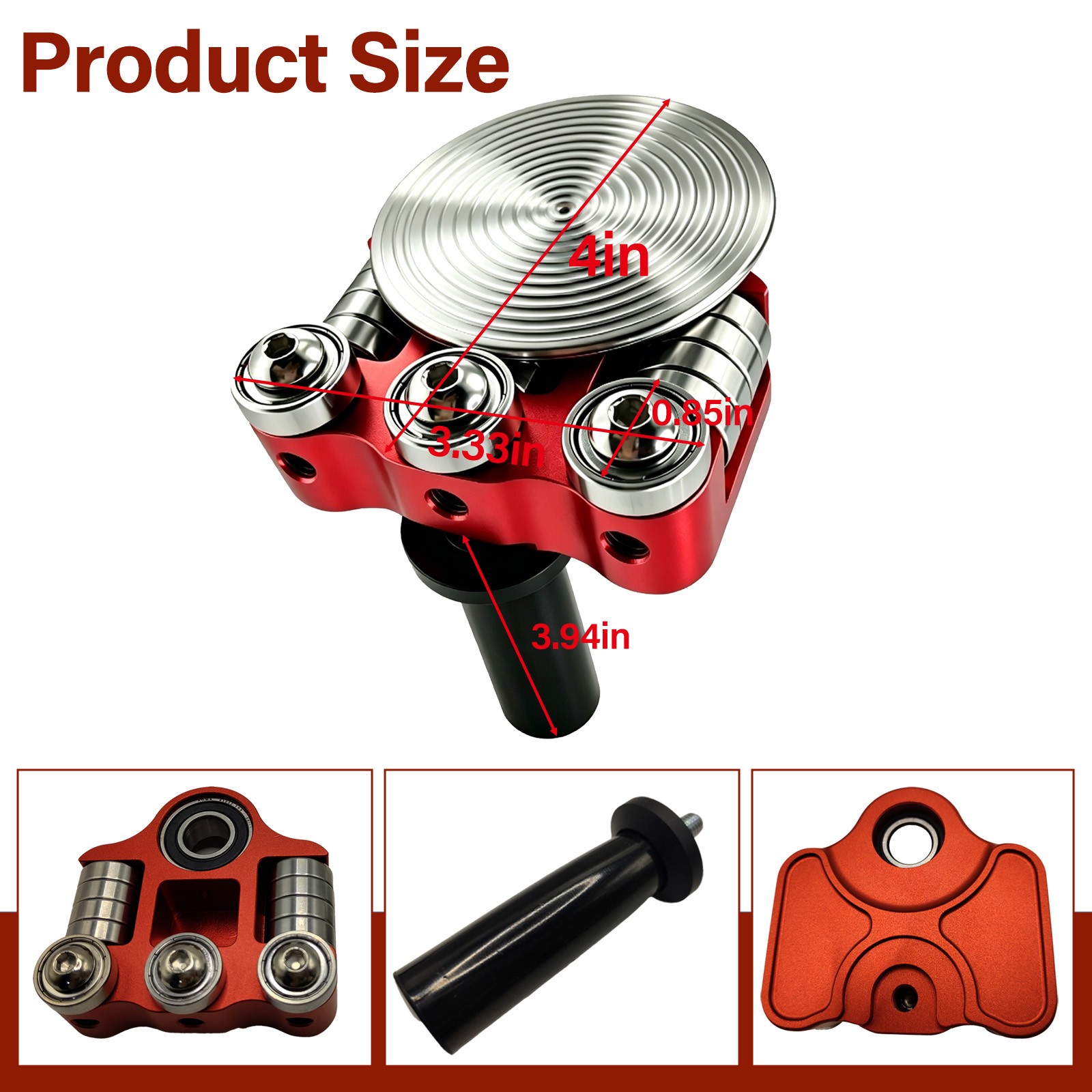 FS1DS One Station Metal Disc Bender Hand Sheet Metal Break Bending Tool 1 Pack