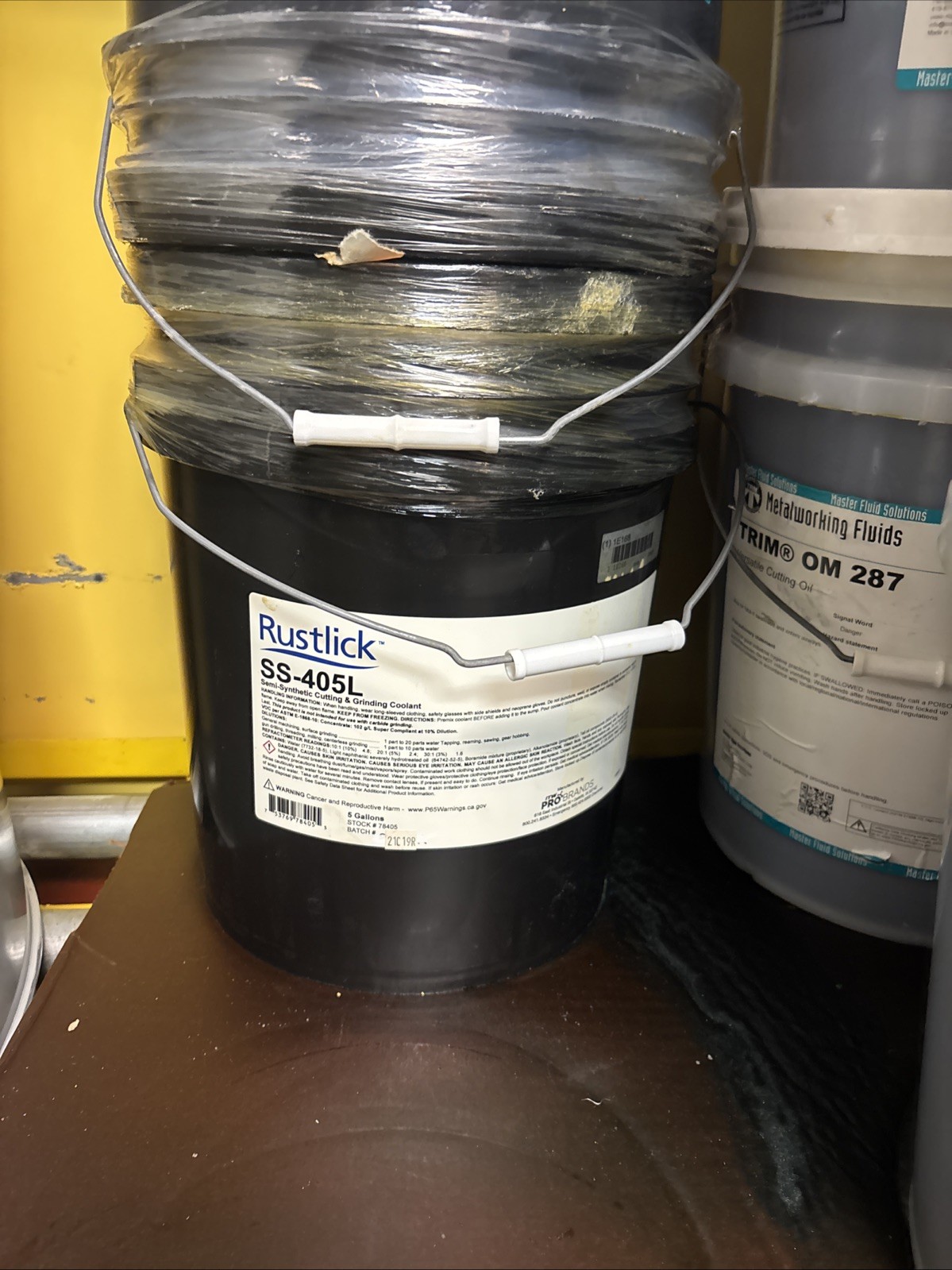 RUSTLICK 78405 SS405L Series Cutting Grinding Coolant Corrosion Inhibitor 1 Gal