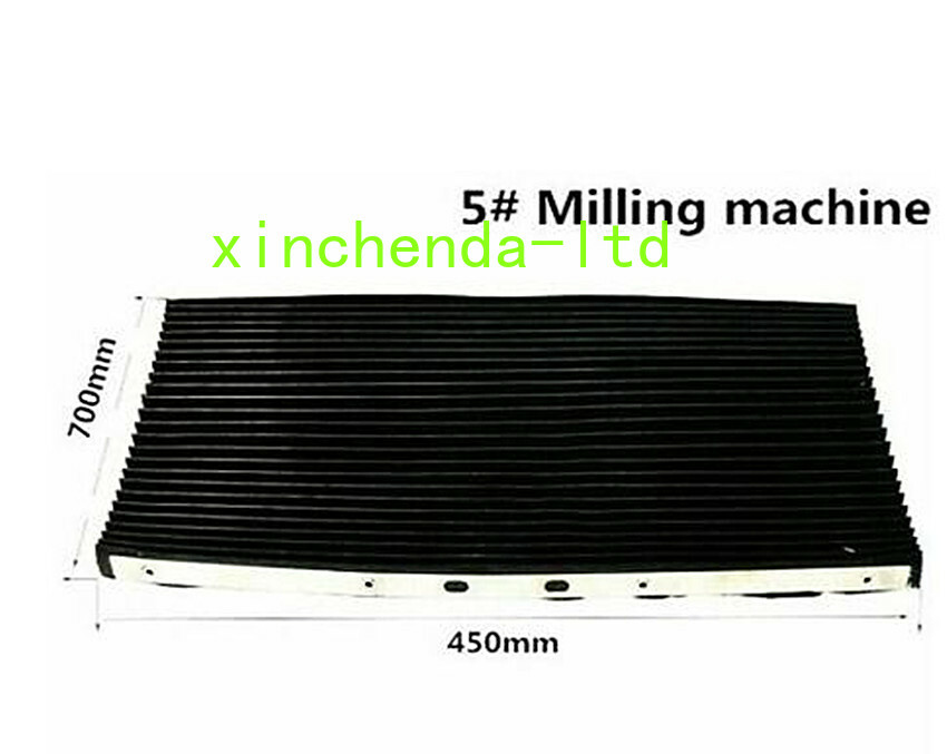 Set Bridgeport Milling Machine Accordion Type Retractable Way Cover 450X700m 5#