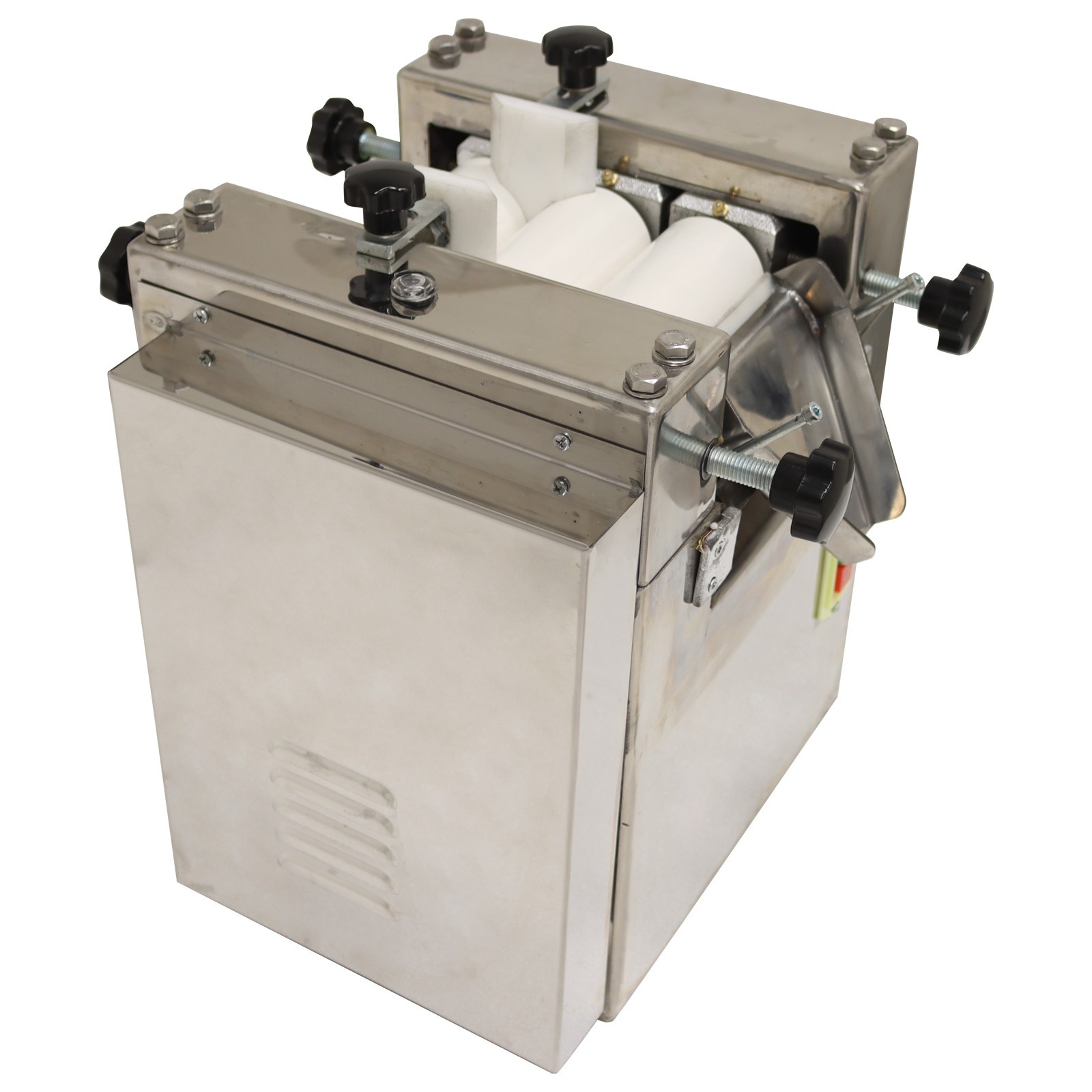 750W 110V Lab/Industrial Triple Roll Mill Grinder with 3 Zirconia Ceramic Rolls