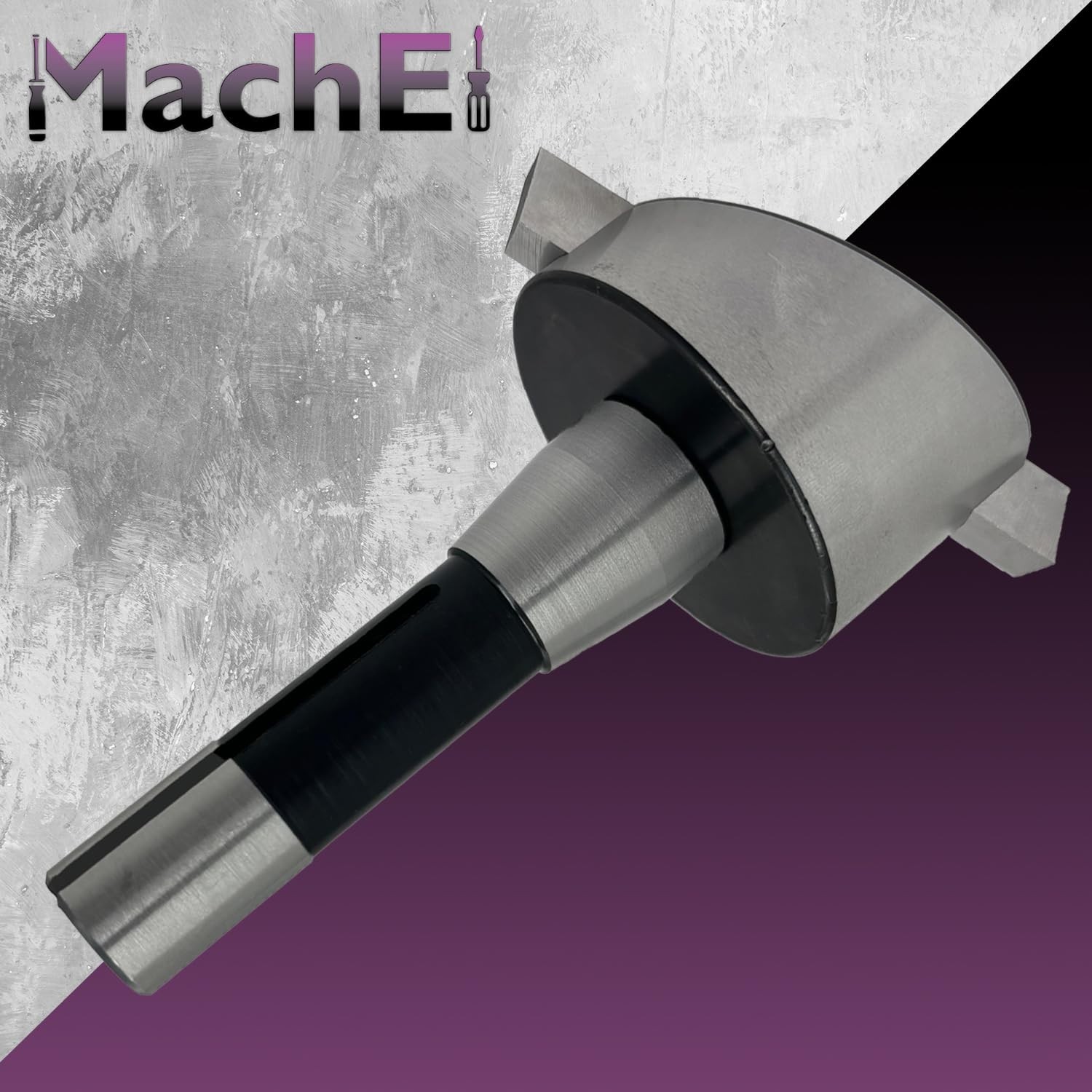 MachEl 3″ Fly Cutter R8 Shank w/ HSS Tool Bit 75mm.