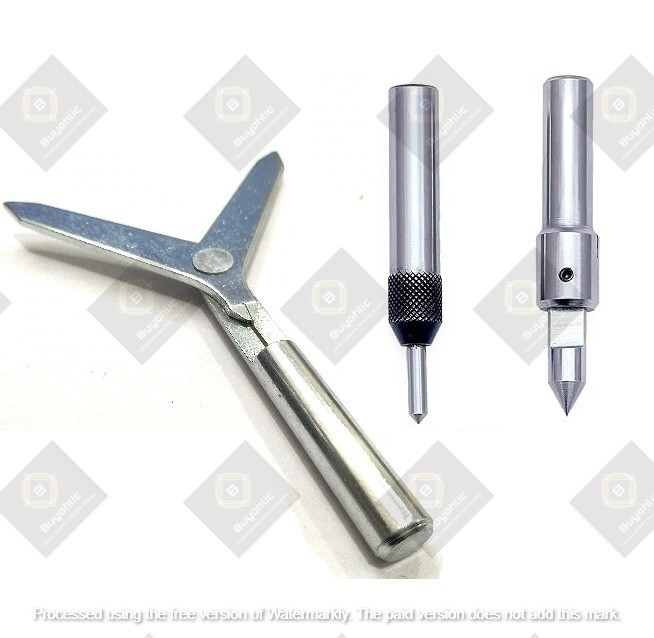 Spring-Loaded Tap Guide set of 2Pcs & Round Work Piece Center Finder-USA FULFILL