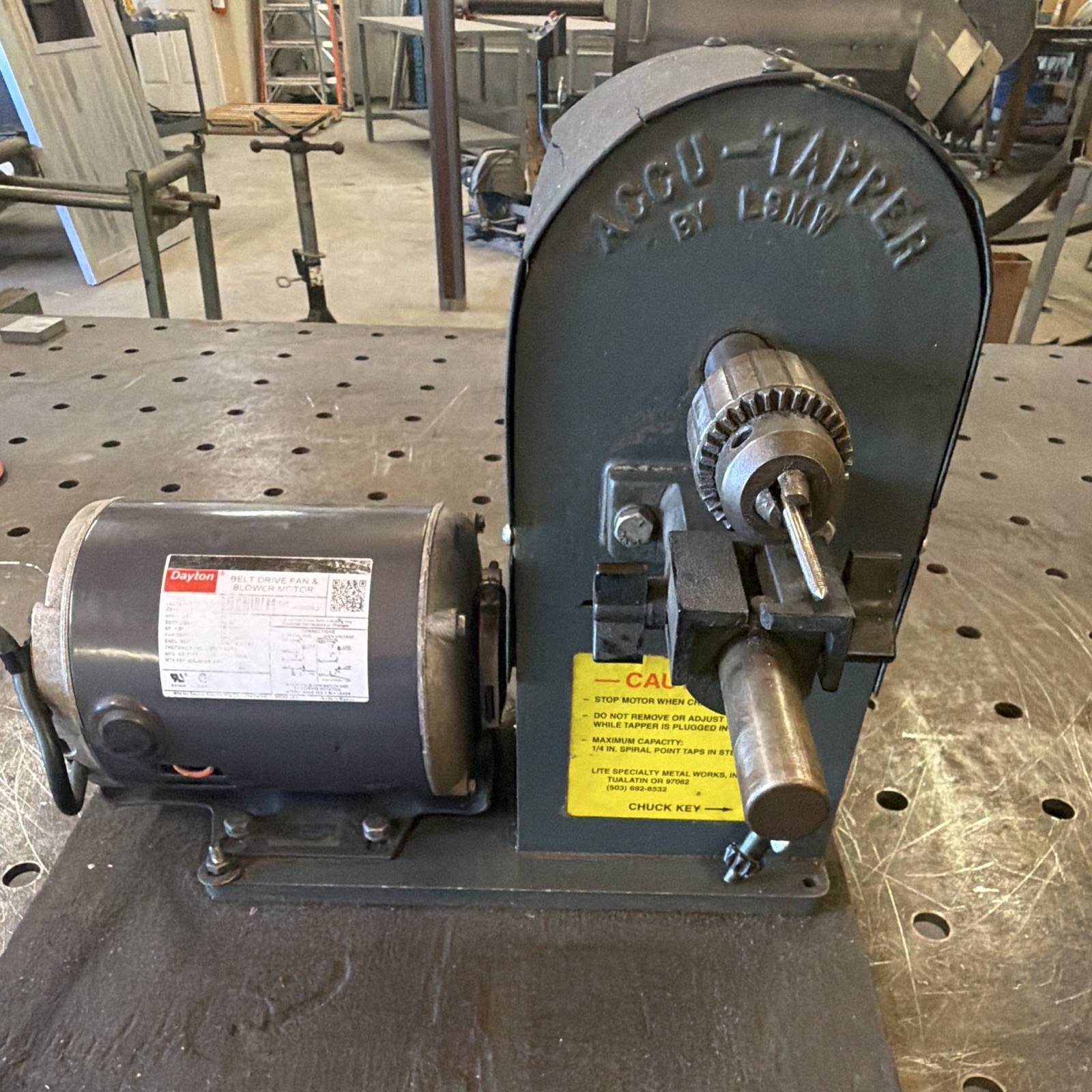 L8MW Accu-Tapper ACCUL-TAPPER Electric Tapping Machine 1/4in 115V 1725RPM
