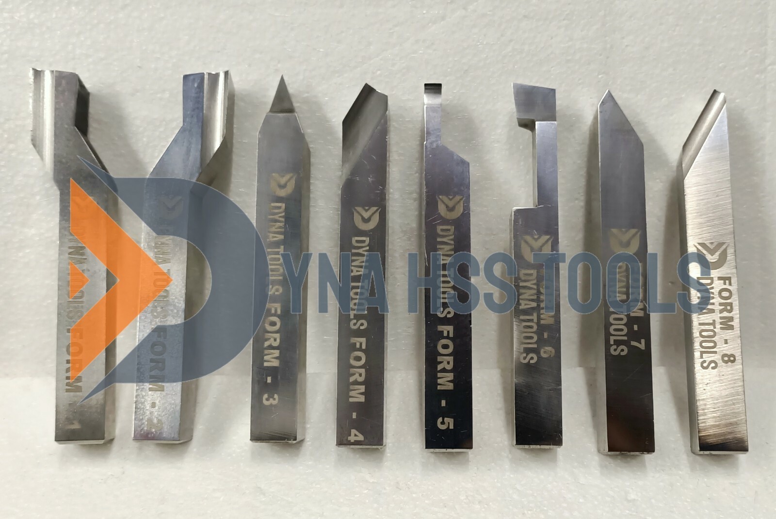 10mm x 100mm HSS Ground Lathe Pre Form Tools Set Of 8 Pieces Myford Boxford NEW