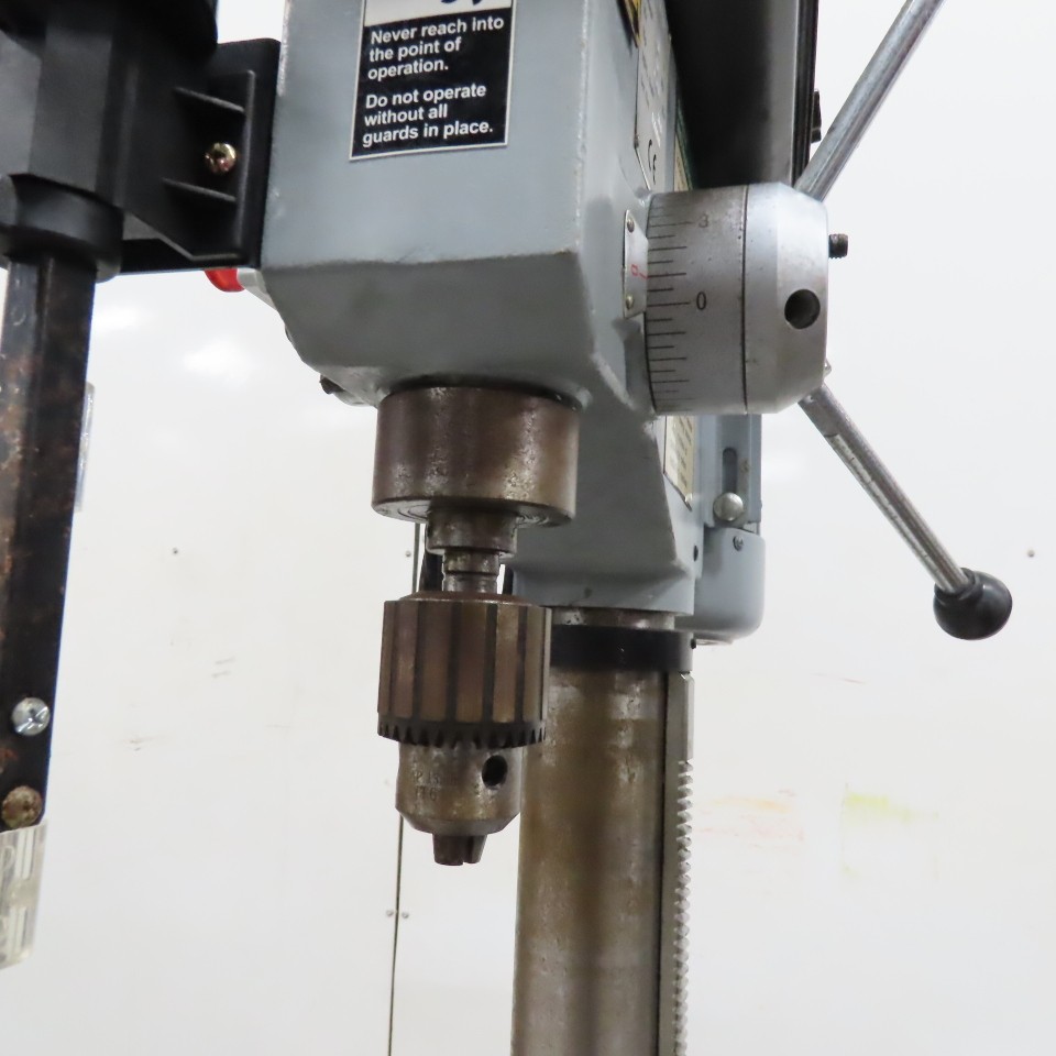 Dake 977102-1 N/A 18″ Swing Cart Mounted Drill Press 115V 1Ph 3600-575RPM