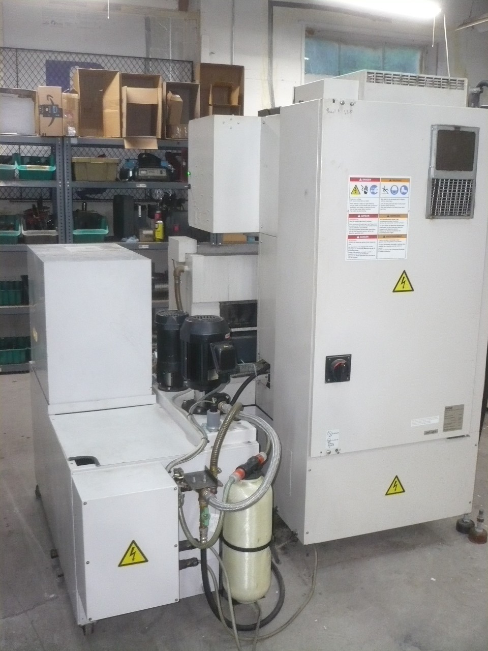 Brother HS-70AM wire edm, anti electrolysis p.s., 28 sq in/hr, 4800 hrs, HS-70A