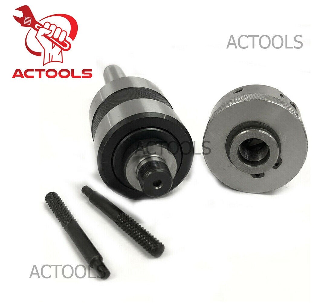 2MT Revolving Center MT2 Shank 3 Jaw 2″ 50mm Self Centering Baby Lathe Chuck USA