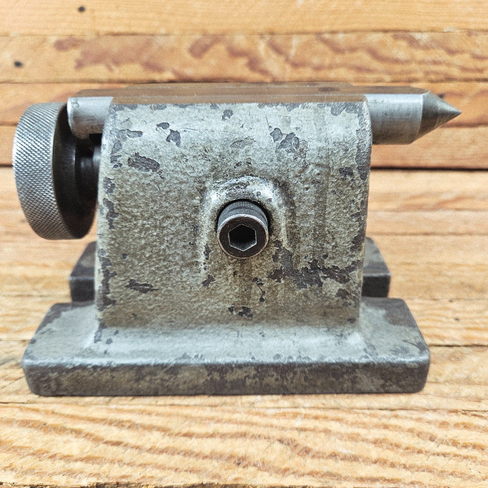 Vintage Heavy Duty Dividing Head Tailstock 3-1/2” Unbranded