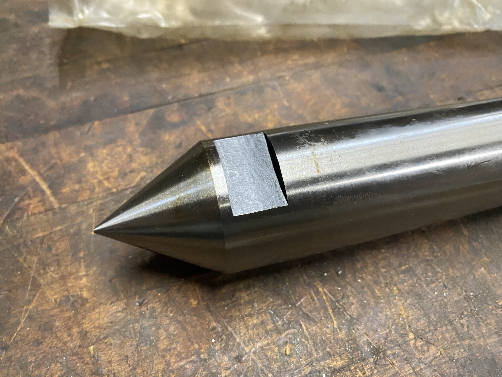 15” Clausing Lathe Spindle No. 5 Morse Taper Adapter Center NEW