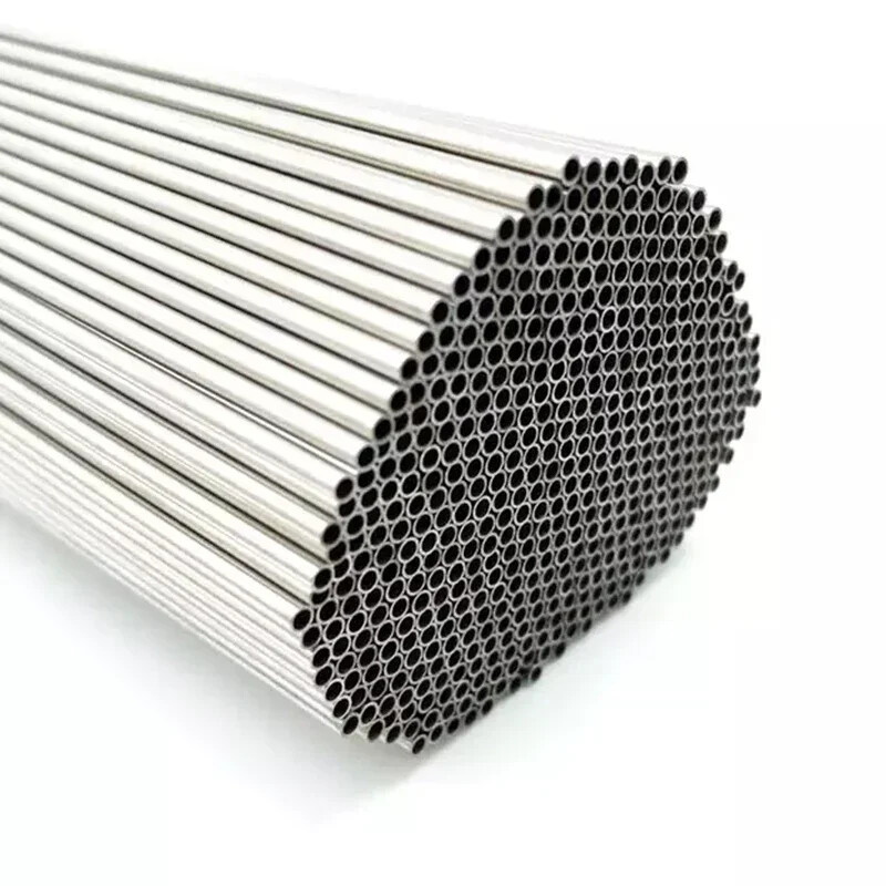 Aluminum Alloy Tube 0.3mm Thickness 1.1-10mm OD Straight 300 500mm Pipe Round