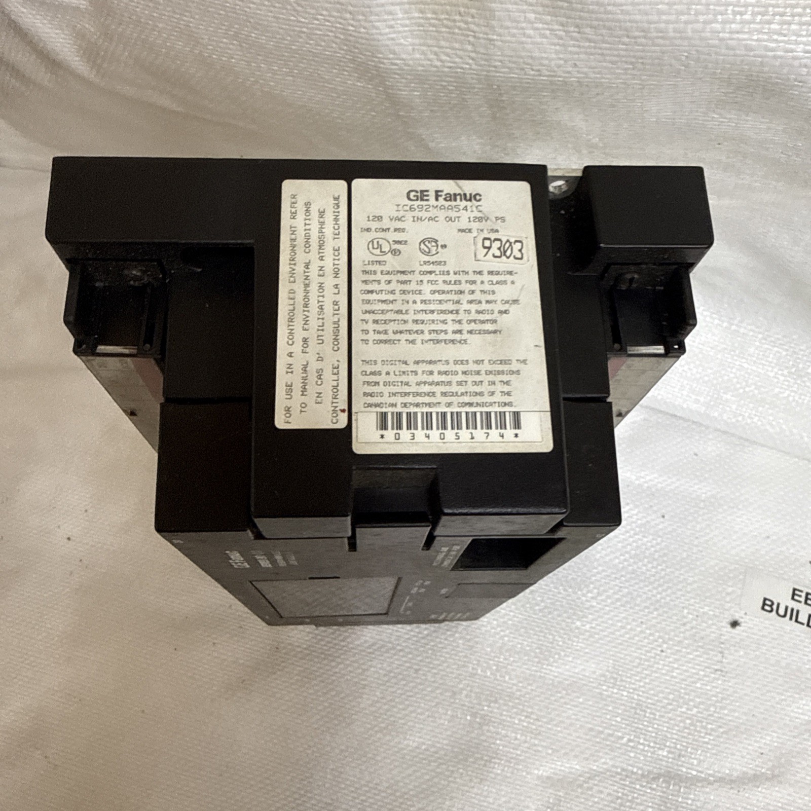 GE FANUC IC692CPU211D SERIES 90-20 PROGRAMMABLE CONTROLLER new no box