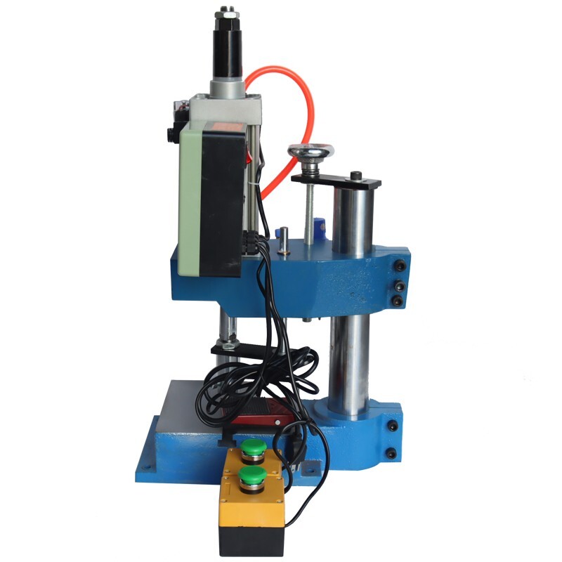 TECHTONGDA 110V Pneumatic Punch Press Machine 660Lb/300kg w/ Display Controller