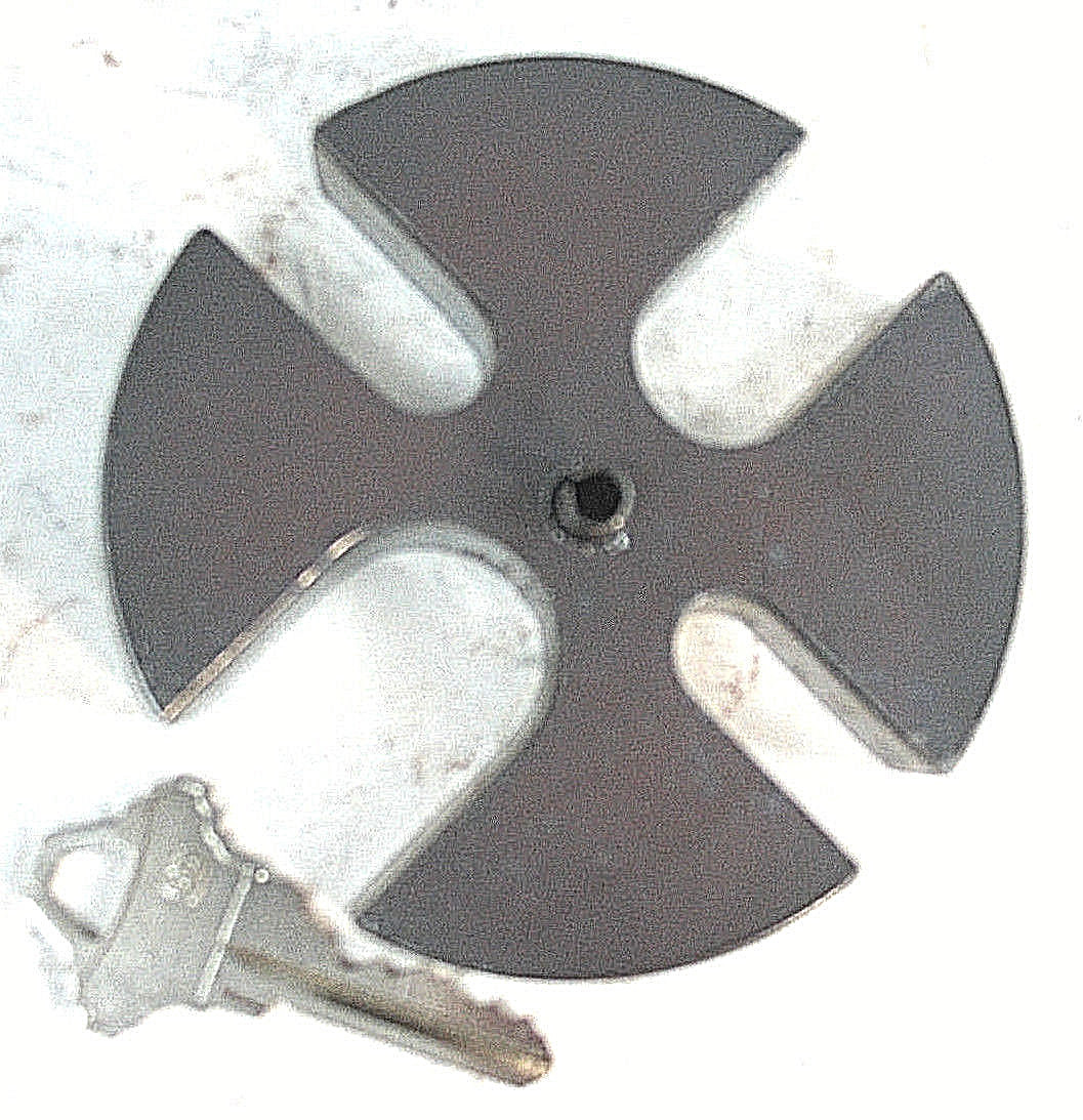 4-3/4″ STEEL 3 T Slotted ANVIL WHEEL Arbor Press Plate not cast