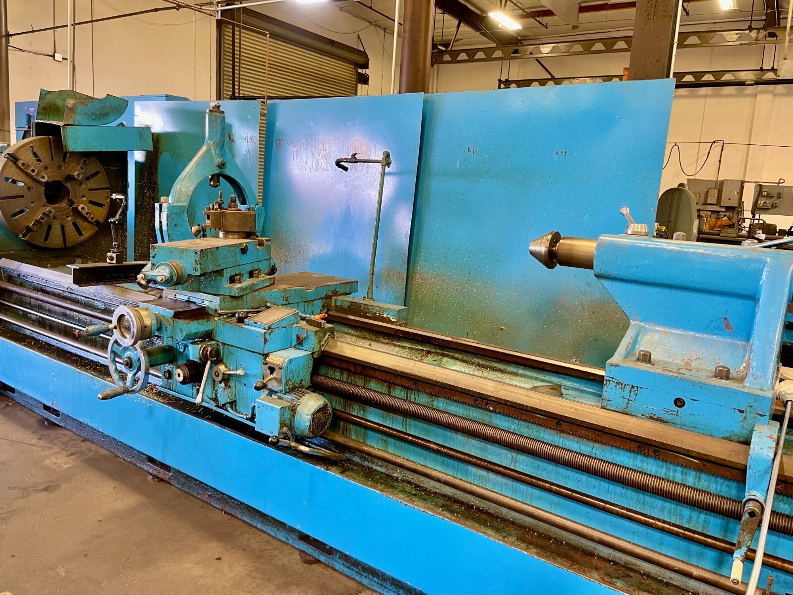 Geminis GE870 Gap Engine Lathe 38″ Swing by 160″ Btw Centers 6-1/4″ Thru Spindle