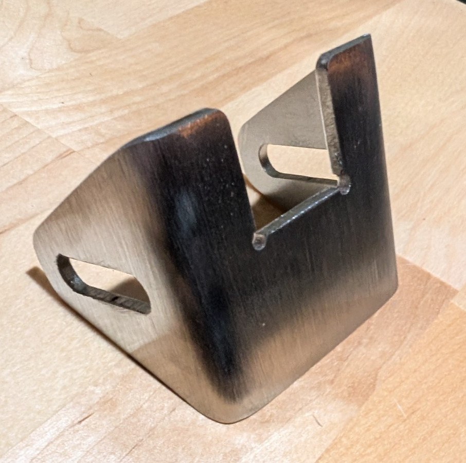 1pk Stainless U-Shaped 6in Bench Grinder Tool Rest (For Baldor and Others)