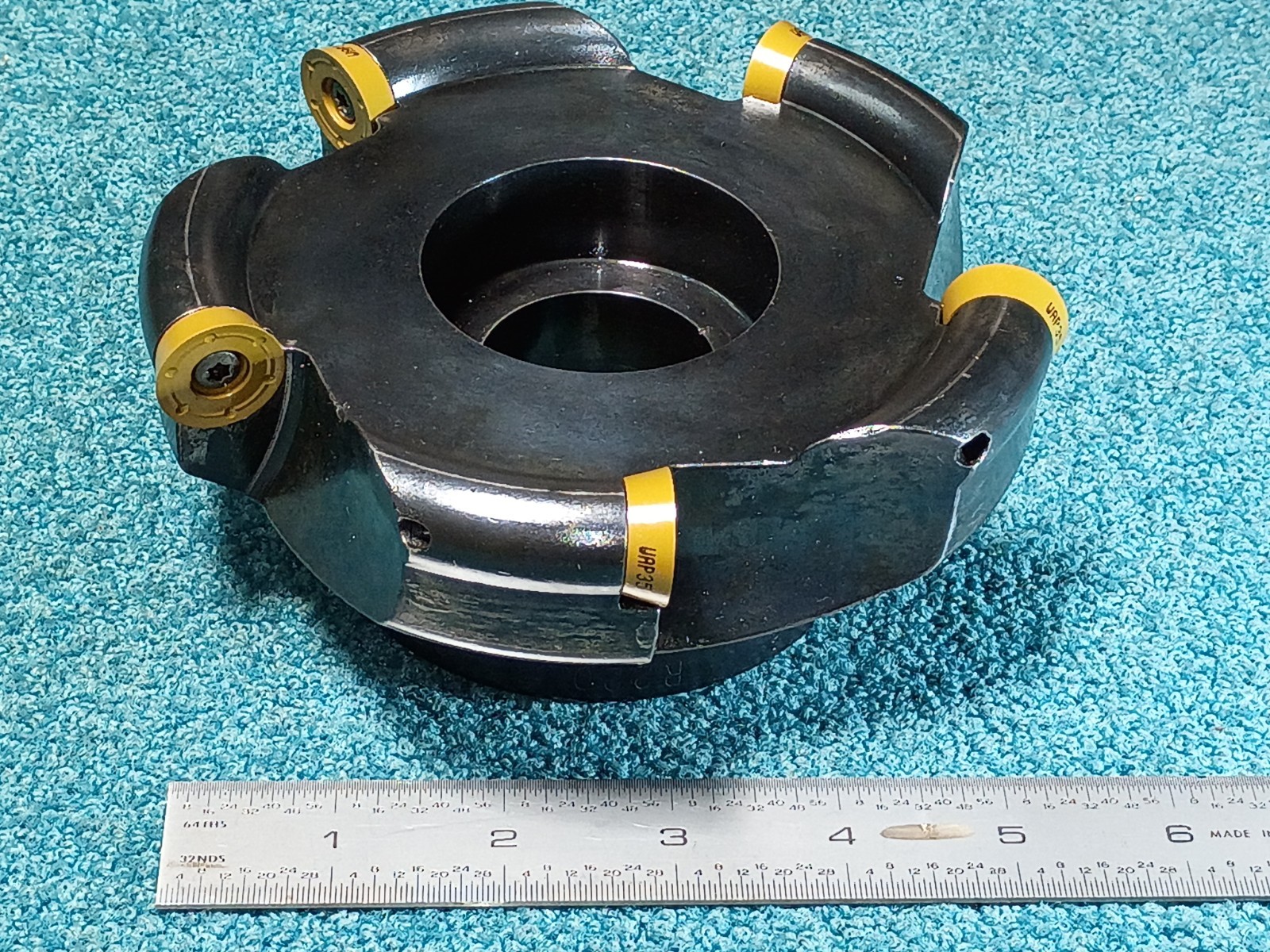 Carboloy R220.29-05.00-10 5″ Copy Mill W/New Walter RDMT2006M0-D57 Inserts