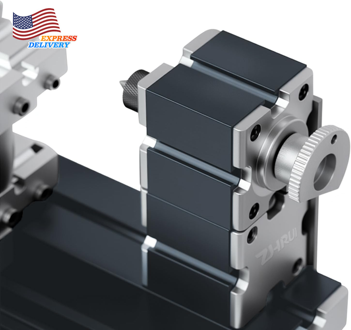 High Power 60W Powerful Mini Metal DIY 4-Axis Rotating Lathe Lathes Machine Tool