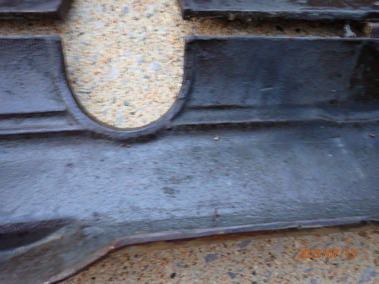 LOT L: VINTAGE EARLY WALKER TURNER 20″ DRILL PRESS CAST IRON BELT COVER ASSEMBLY