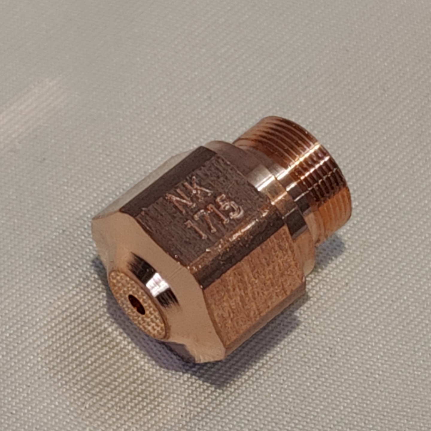 10x Genuine BYSTRONIC LASER COPPER NOZZLE NK1715 3-14317 314317 CO2 Brand New