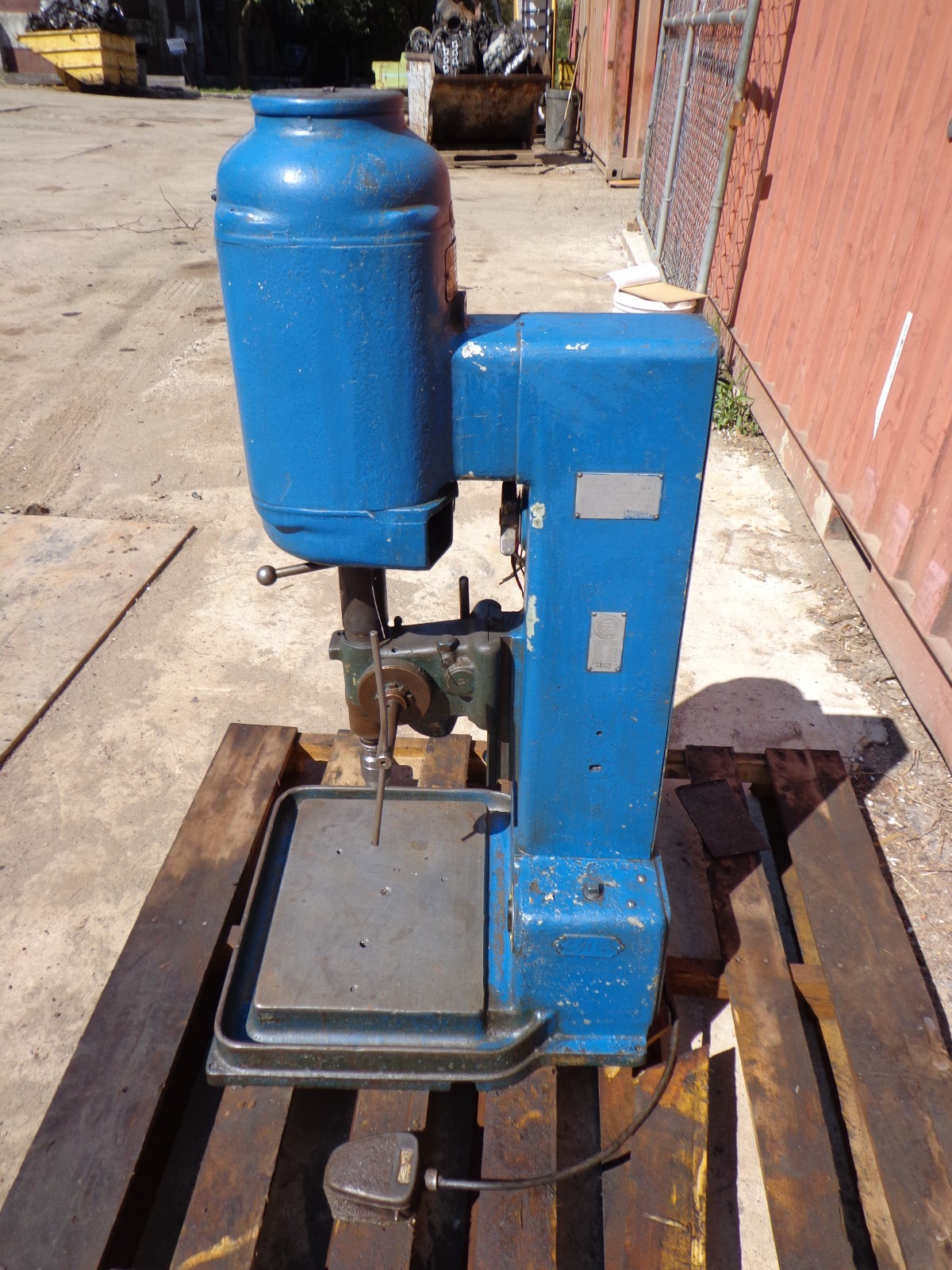 Leland Gifford 15″ Drill Press GE General Electric motor 5K3440A17 220/3/60