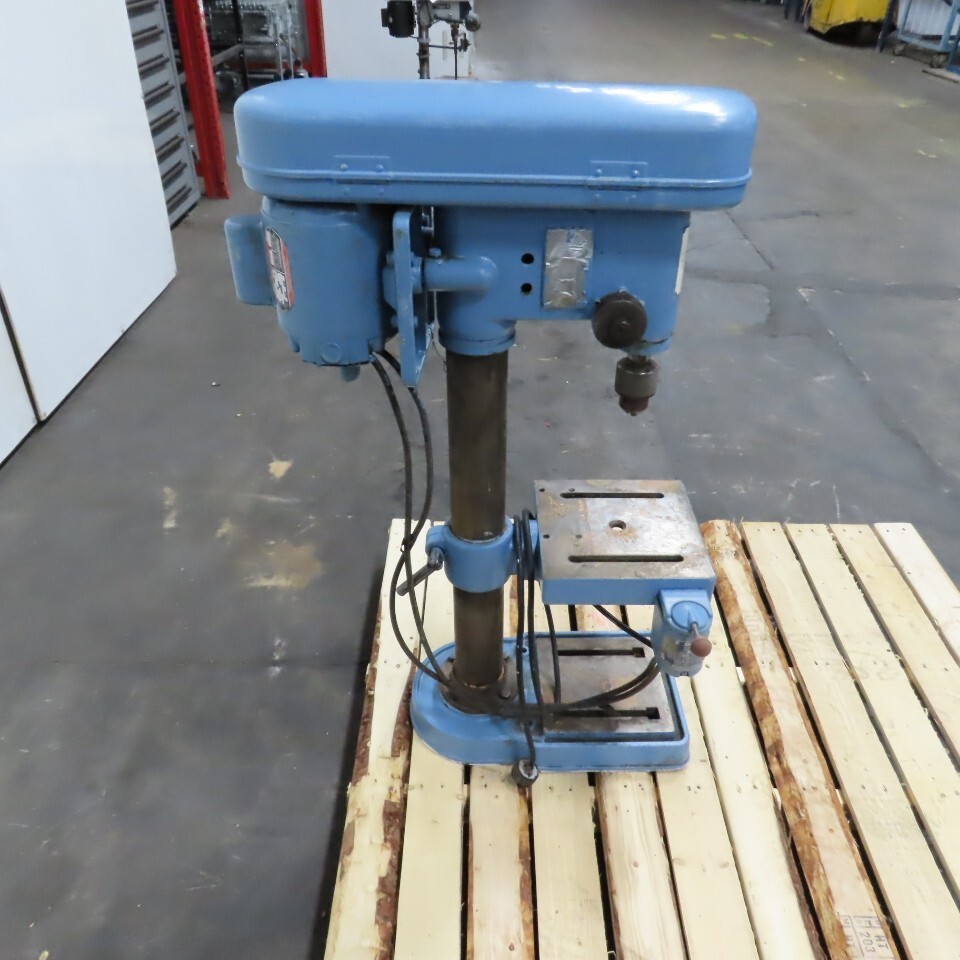 Jet 13R 1/2HP Bench Top Drill Press 115/230V 1Ph 500-2800RPM Tested