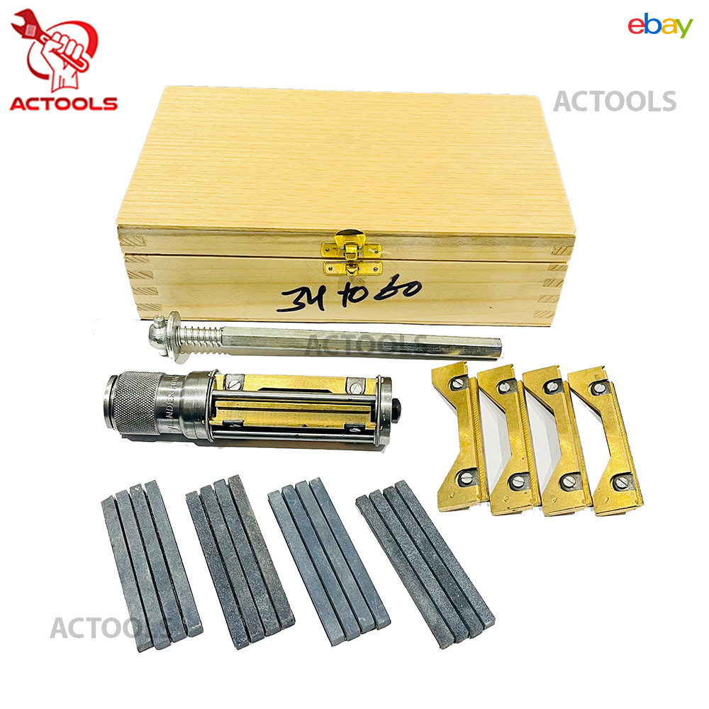 New Cylinder Engine Hone Kit 34mm To 60mm Honing Machine + 4 Set Honing Stones