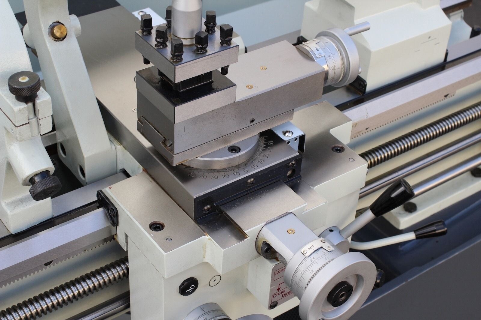 EISEN 1440GE Precision Lathe, 5HP, DRO, Made in Taiwan, One-Piece Cast Iron Base