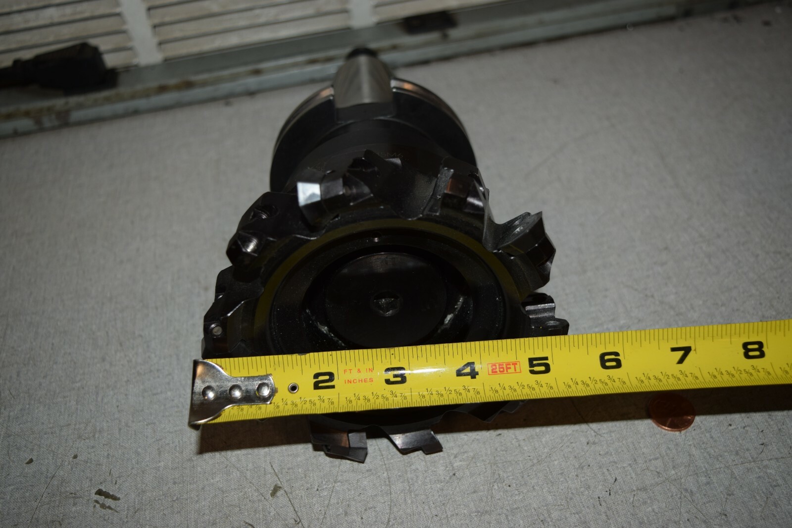 Kennametal 5″ KFSR500OF6445M6 Milling Cutter Face Mill with CAT50 Tool Holder