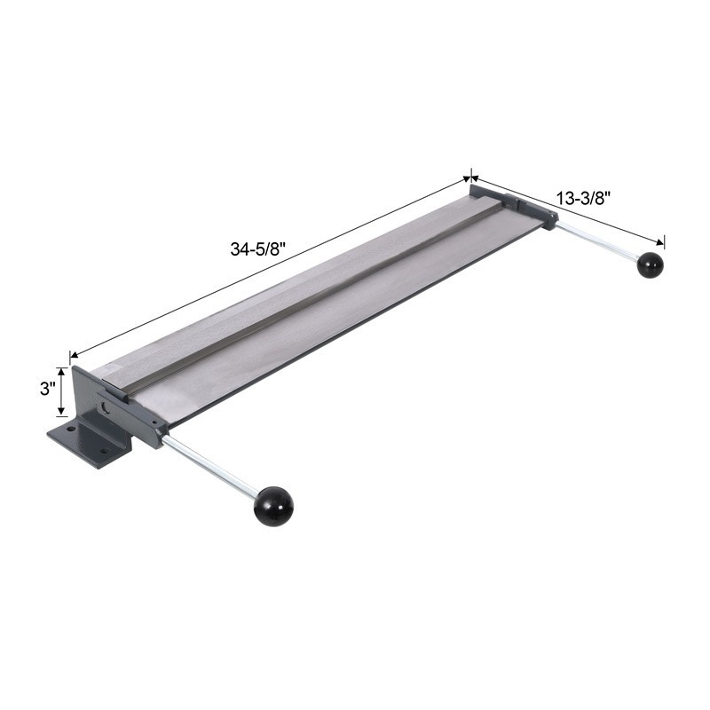 30″ Sheet Metal Brake Portable Brake Bender 0- 90° Bends 17-Gauge Bending Break