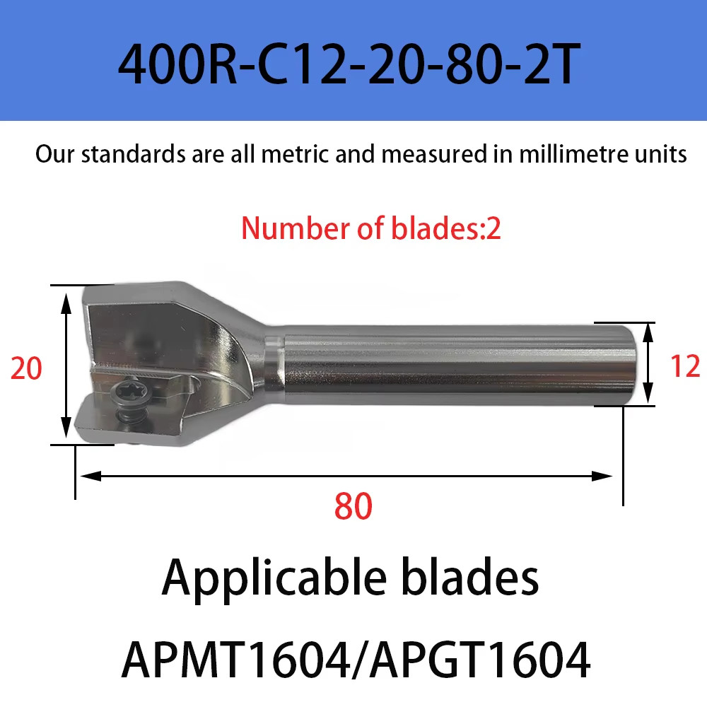 BAP400R EAP400R APMT1604 Milling Holder Cutterhead Shoulder Cutting Right Angle
