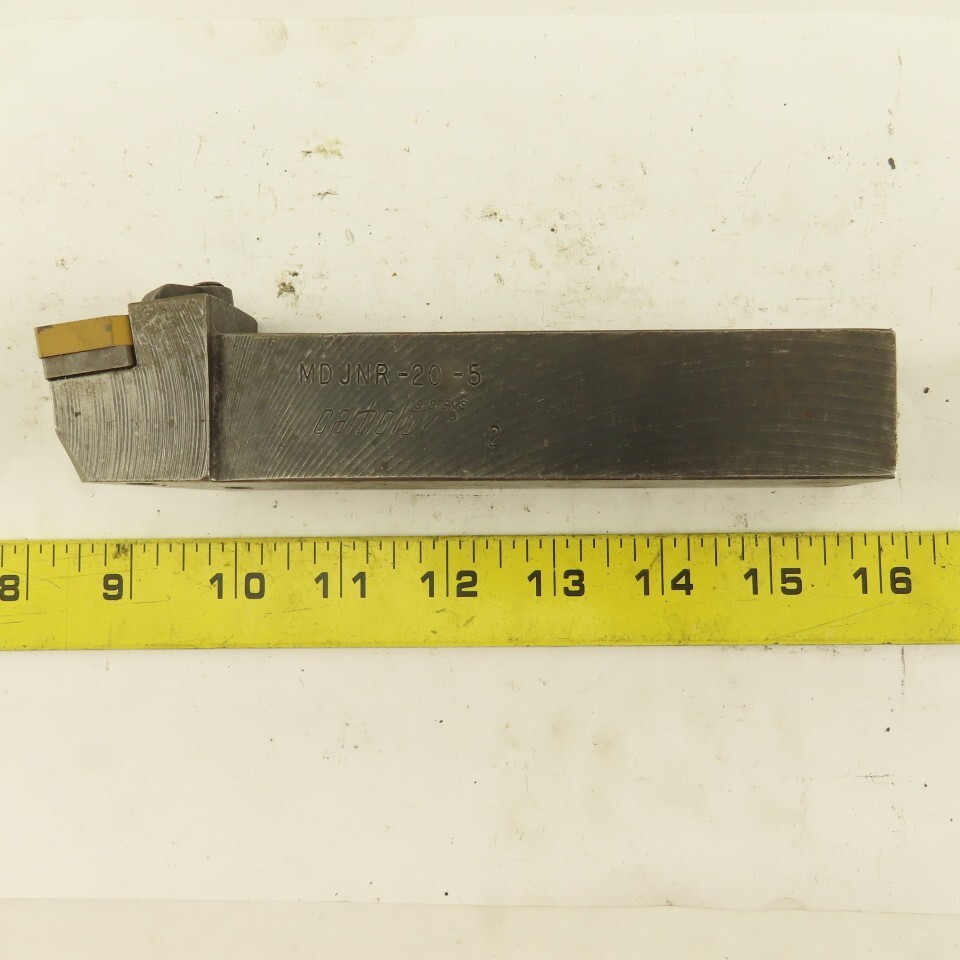 Carboloy MDJNR-20-5 1-1/4″ Square Shank Indexing Left Hand Tool Holder