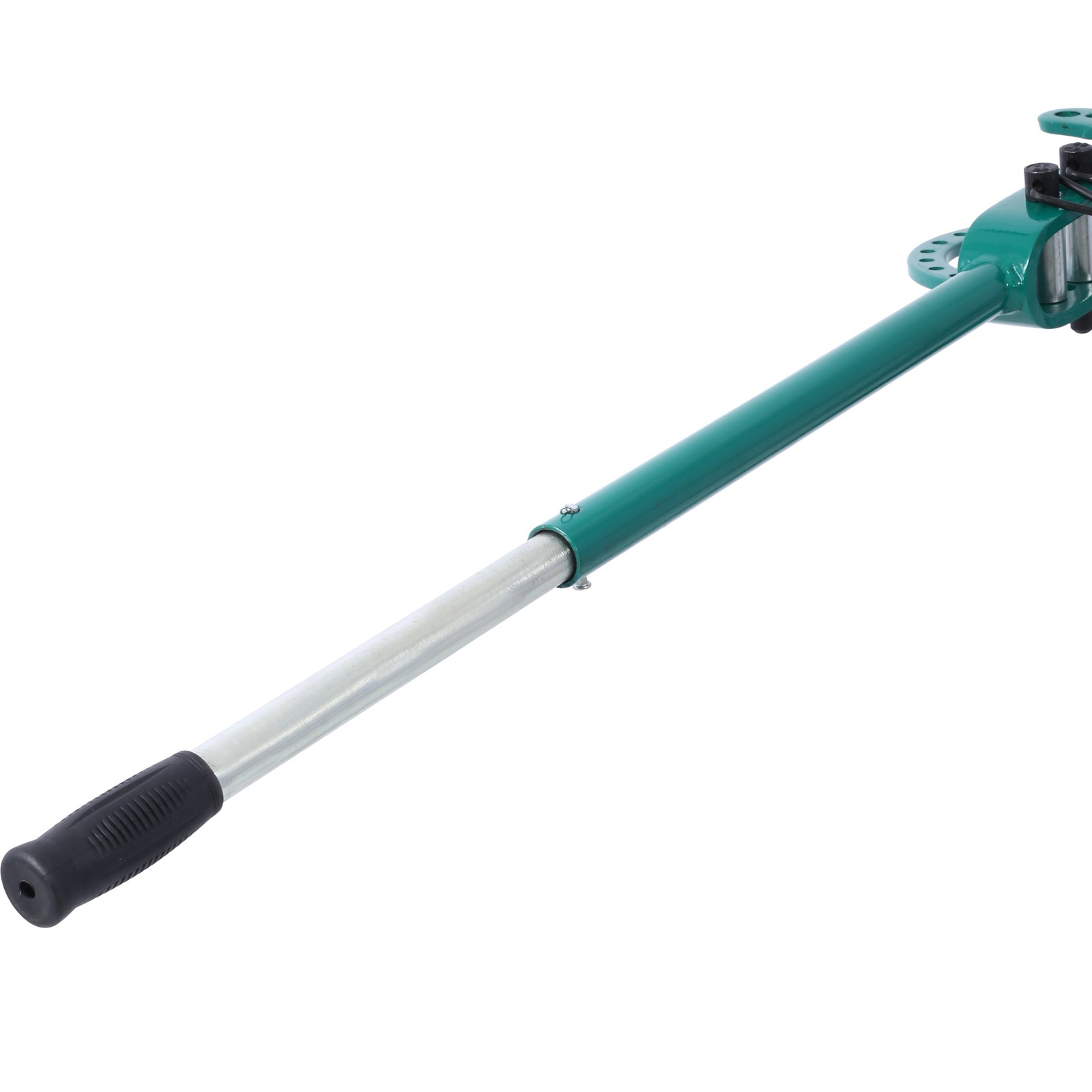 Green Pedestal Floor Compact Bender 7-Dies Versatile 44 Ft. Mount Telescoping Ha